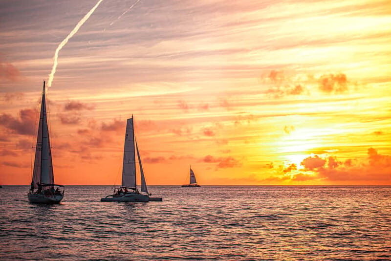 Sunny Beach: Sunset Catamaran Cruise with Dinner & Prosecco - Breakdown of the itinerary