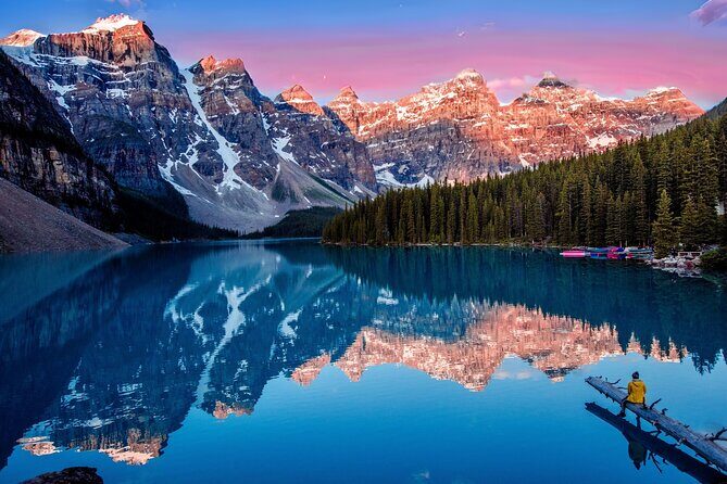 Sunrise at Moraine Lake & Lake Louise from Calgary/Canmore/Banff - Key Points