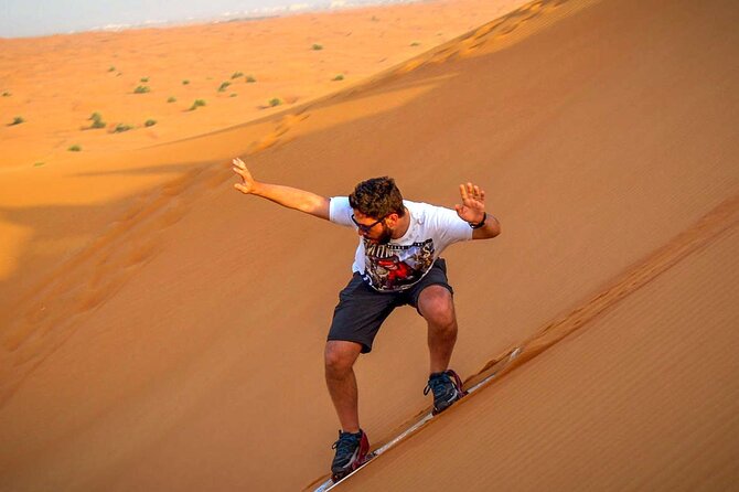 Sunrise Early Morning Desert Safari With Refreshments - Sandboarding Adventures