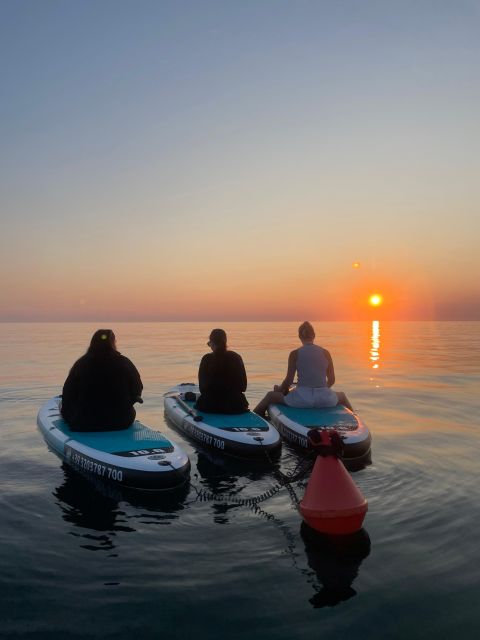 Sunrise in SUP With Breakfast on Board and Private Lesson - Whats Included