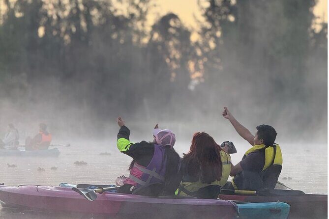 Sunrise Kayak Tour in Xochimilco - Transportation and Group Size