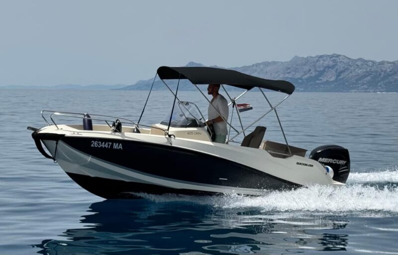 Sunset Boat Tour From Makarska With Swimming at Nugal Beach - Boat Ride Experience