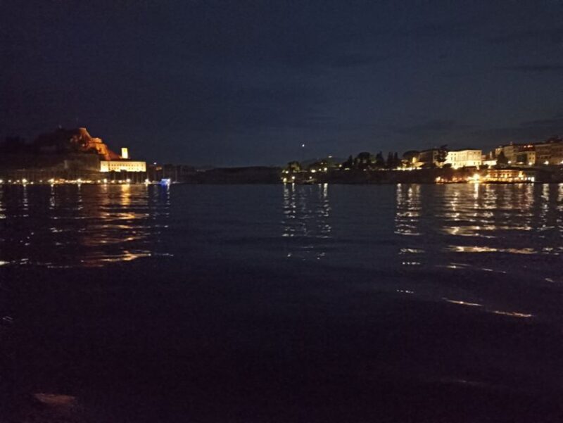 Sunset boat trip from Corfu Town to Mouse Island - Key Points