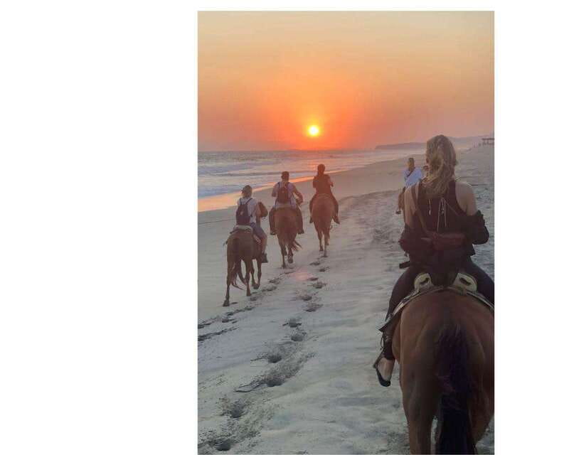 Sunset by Horse on the Beach - The Realities and Considerations