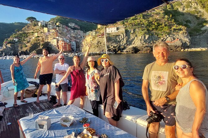 Sunset Cinque Terre Boat Tour With a Traditional Ligurian Gozzo From Monterosso - Included in the Tour Experience