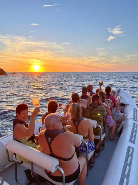 Sunset Cruise Scandola Piana Swimming Boat 12 Seats - Key Points