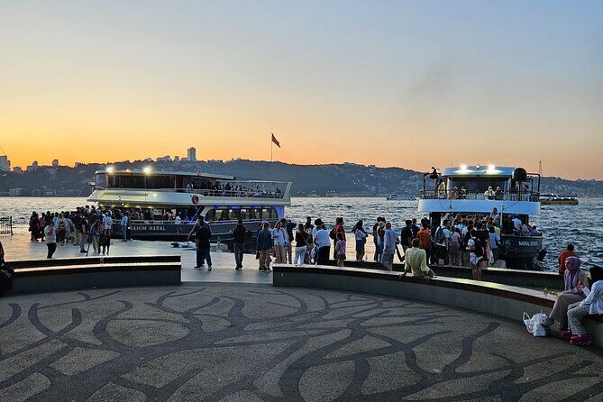 Sunset Cruise with Stop along Asia: Discover Istanbul's Bosphorus - The Itinerary: What to Expect Step-by-Step