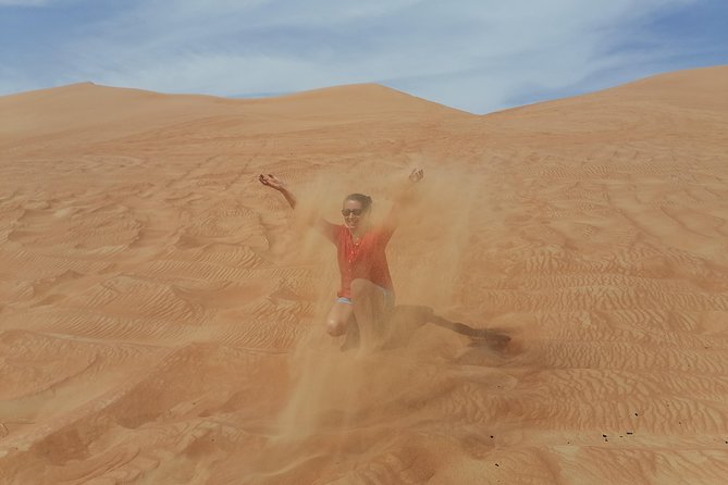Sunset in Al Wahiba Sands. (Sunset at the Desert) - Pickup and Transportation