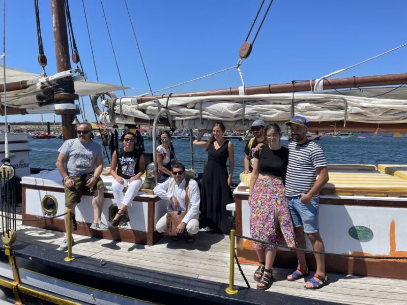 Sunset in Schooner Sailing Vigo Ria - Booking Information