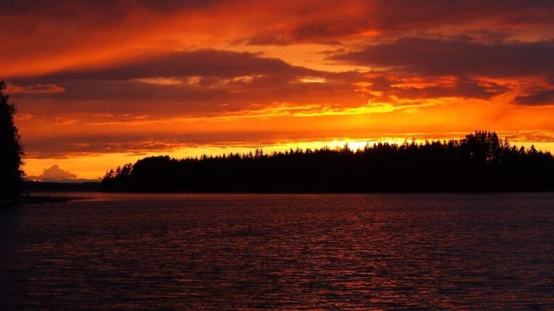 Sunset in the archipelago from Helsinki - Wrapping Up