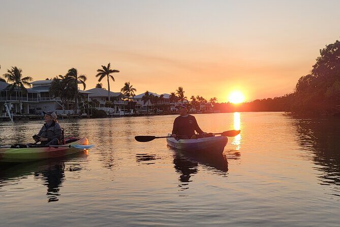 Sunset Kayak Adventure with Enchanting Underwater Lights - The LED Lights and Nighttime Magic