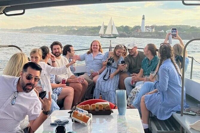 Sunset Lighthouse Cruise Along Casco Bay - A Relaxing Sunset Cruise Through Portland’s Casco Bay