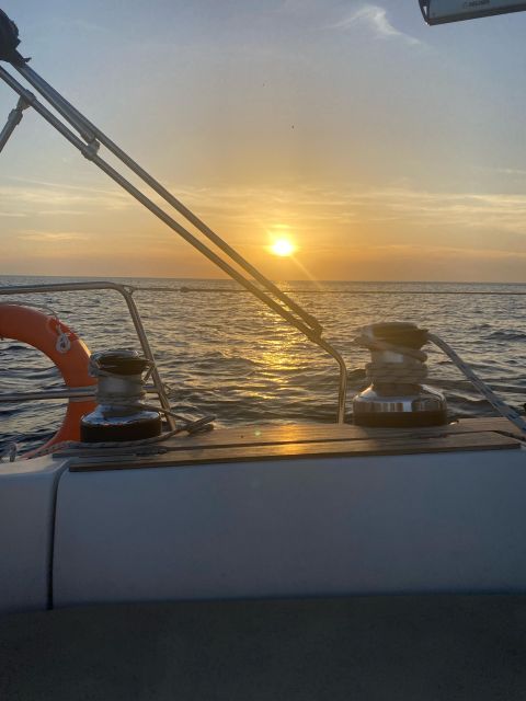 Sunset on a Luxury Sailing Yacht - Lagos - Algarve - Meeting Point and Directions