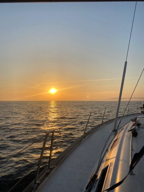 Sunset on a Luxury Sailing Yacht - Lagos - Algarve - Relaxation and Enjoyment