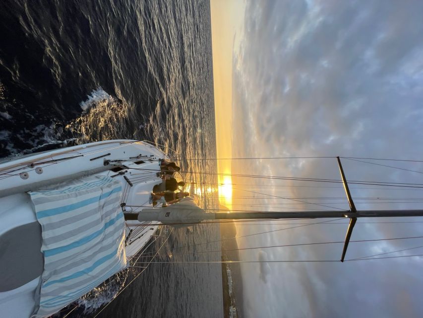 Sunset on a Sailing Boat - Flexible Cancellation Policy