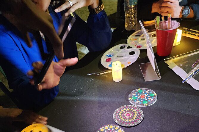 Sunset Painting Class on the Beach from Philipsburg, Sint Maarten - The Real Value