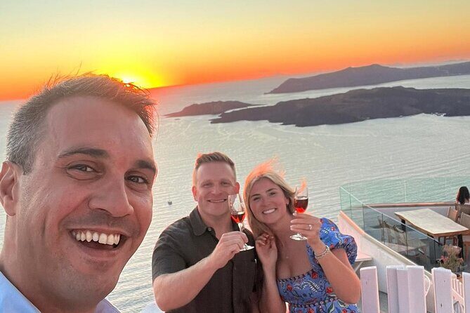 Sunset Santorini Wine Best views 2 Wineries and Tapas - An In-Depth Look at the Sunset Santorini Wine Tour  