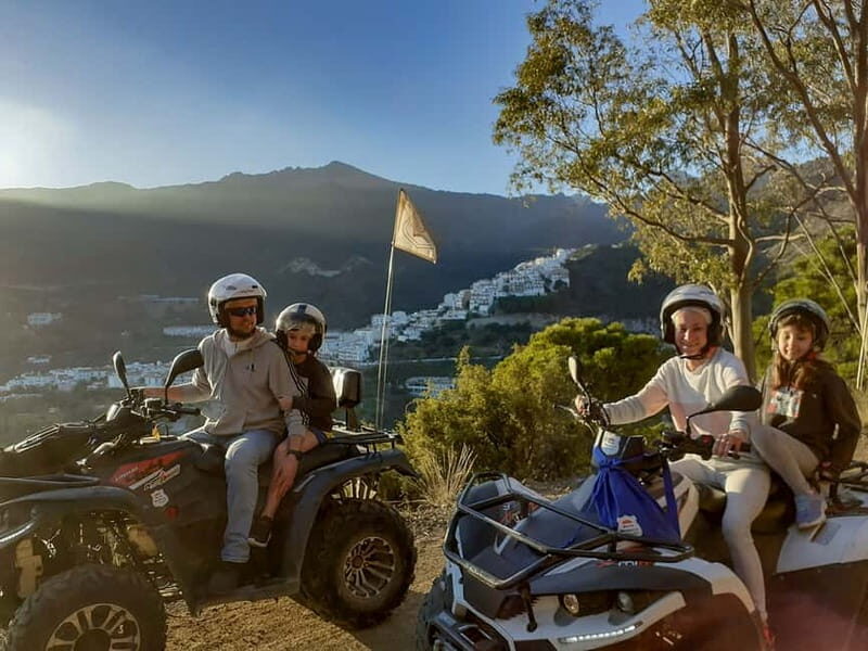 SUNSET TOUR - 2 hour Quad Marbella - The Natural Pool in Ojén