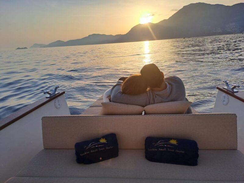 Sunset tour by private boat on the Amalfi Coast - The Sum Up