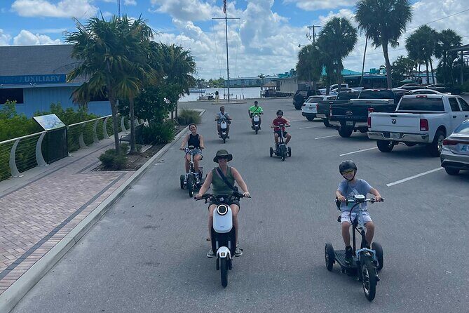 Sunset Tour of Naples Florida by Trike and Moped - Family Fun - Key Points
