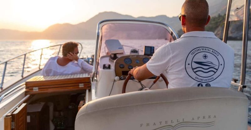 Sunset tour on private boat from Positano or Praiano - The Sum Up