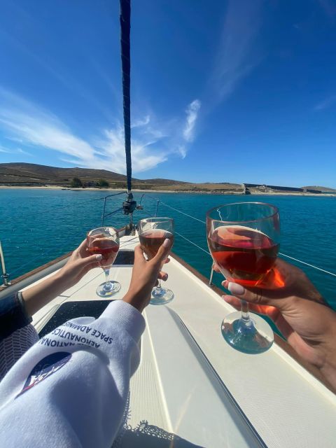 Sunset Tour With Nadia K to Delos and Rhenia Island - Included Amenities