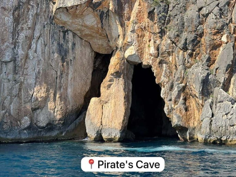 Sunset:Pirate's Cave or Porto Palermo(Swimstops&Snorkeling) - Key Points