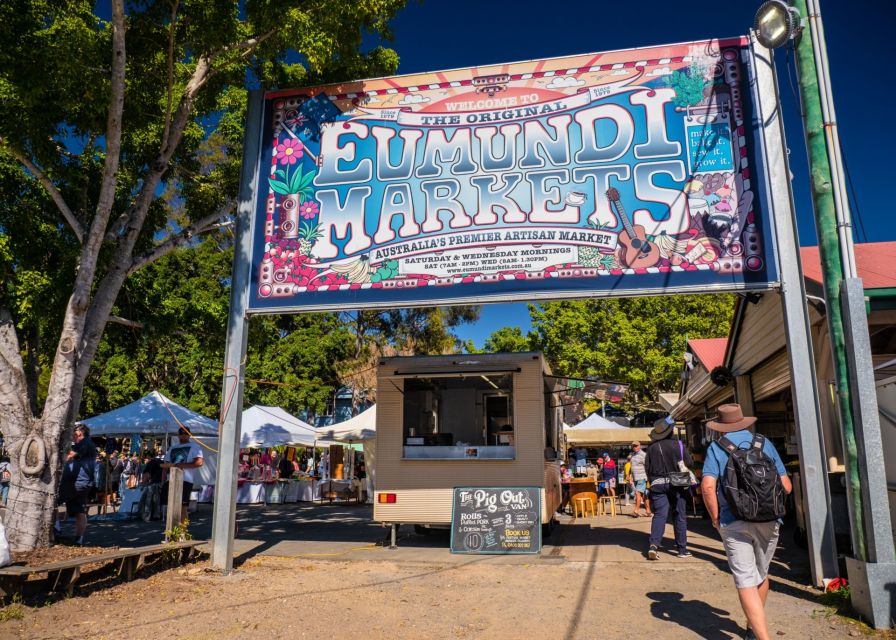 Sunshine Coast & Noosa Bus Transfer to Eumundi Markets - Key Points