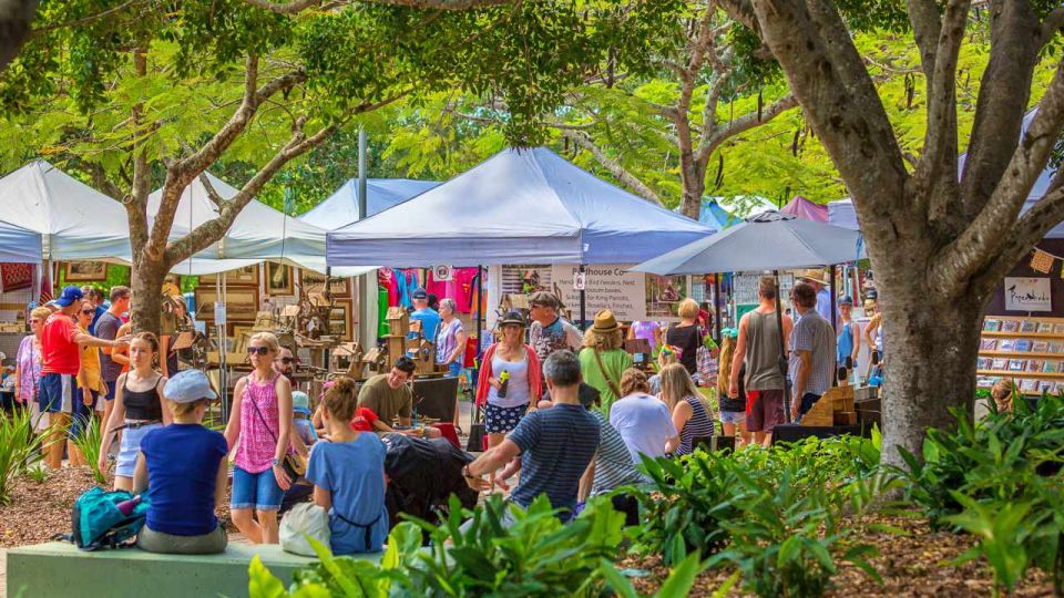 Sunshine Coast & Noosa Bus Transfer to Eumundi Markets - Market Experience Highlights
