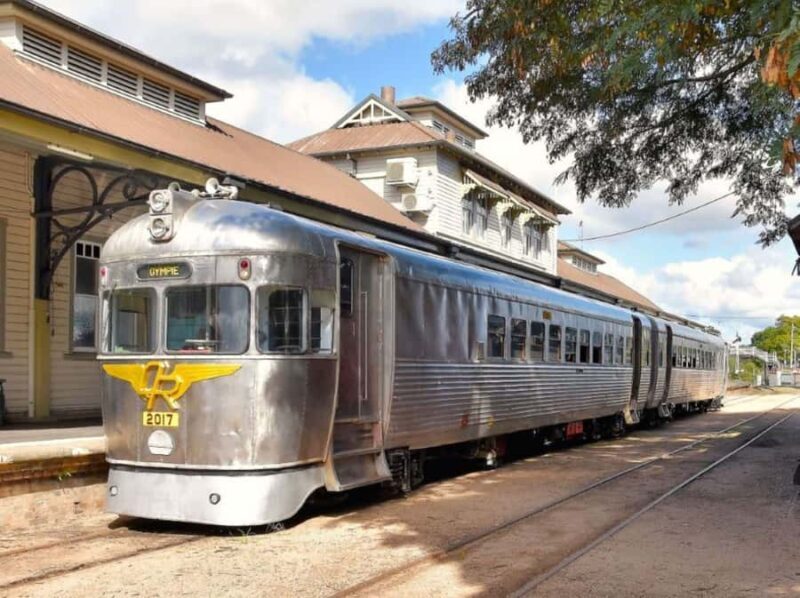 Sunshine Coast:Silver Bullet High Tea at Mary Valley Rattler - The Stop at Dagun Station