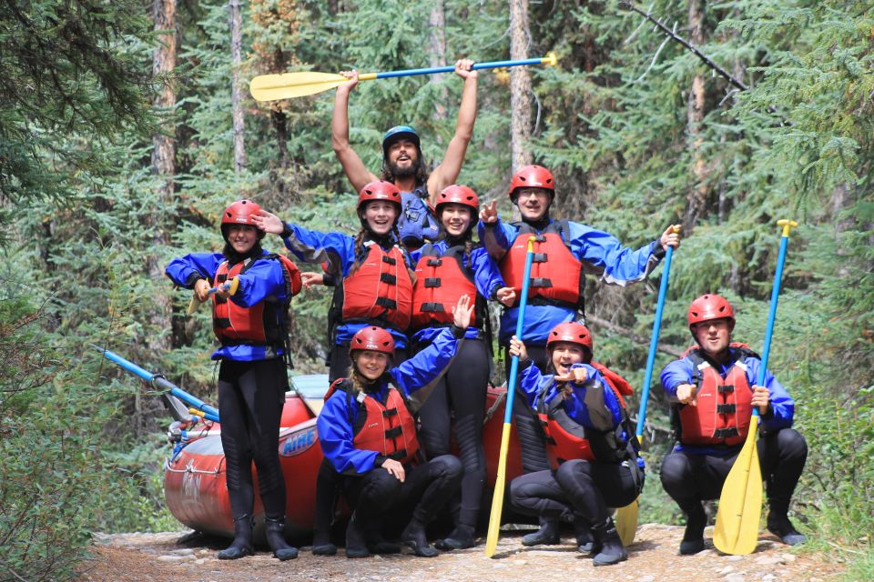 Sunwapta Challenge Whitewater Rafting in Jasper - Itinerary Details