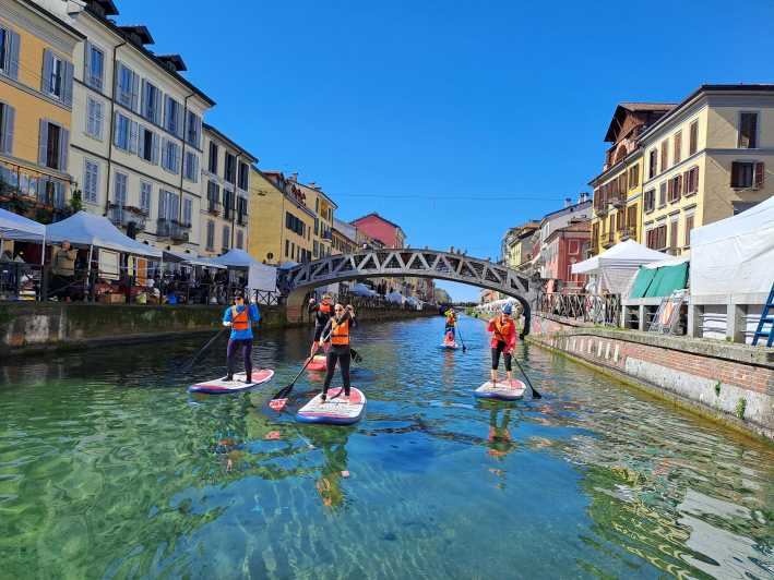 SUP on the Navigli: a NEW Wellness Experience - Lesson and Tour