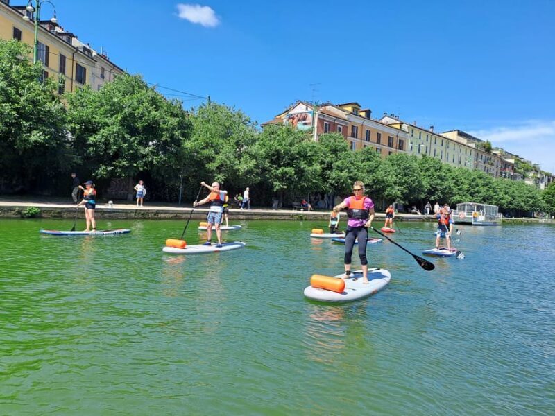 SUP on the Navigli: a wellness retreat in Milan - Key Points