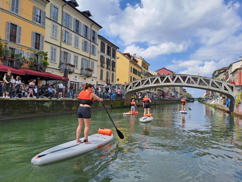 SUP on the Navigli: a wellness retreat in Milan - Exploring Milan from the Water