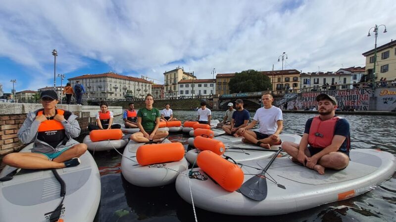 SUP on the Navigli: a wellness retreat in Milan - Concluding with Herbal Tisana