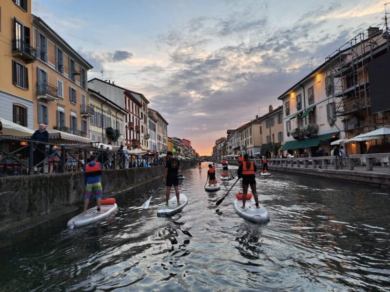 SUP on the Navigli: a wellness retreat in Milan - The Sum Up