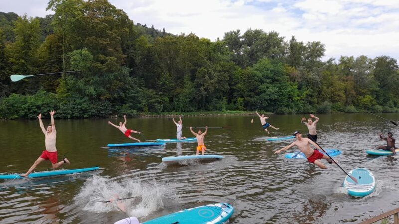 SUP Station Würzburg: SUP board rental, courses, training directly on the Main - Discovering Würzburg from the Water