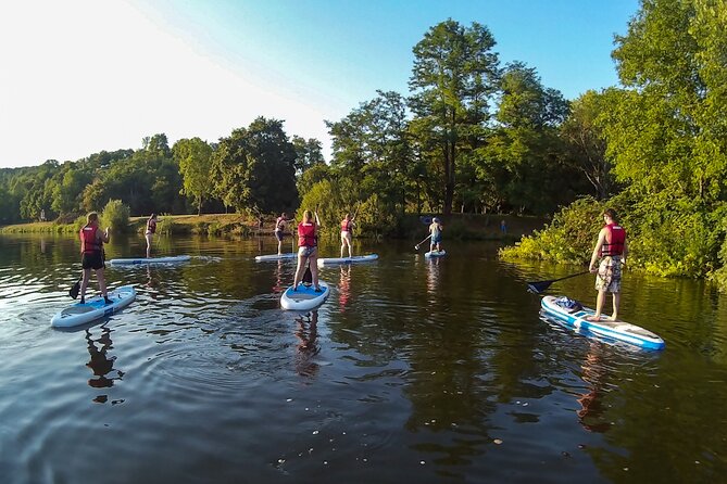SUP SUNDOWNER MOONSHINE TOUR Stand up Paddling Marbach Am Neckar - Scenic Paddle on the Neckar