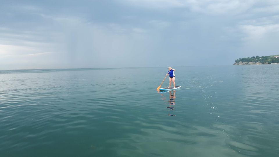 SUP Tour: Exploring Debeli Rtic Coastline - Language Options and Private Experience