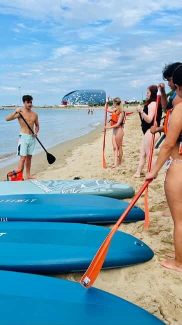 SUP tour on the slopes of the Monte San Bartolo Natural Park in Pesaro - Key Points
