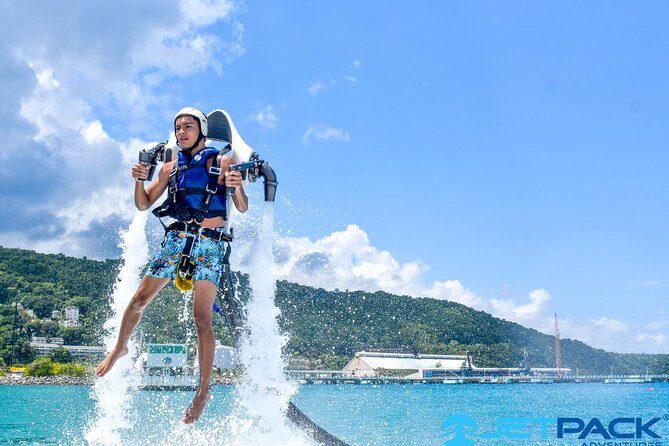 Super adrenaline Jetpack water activity in Cancun! - Key Points