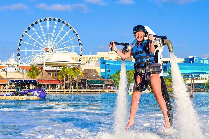 Super adrenaline Jetpack water activity in Cancun! - Practical Details and Tips