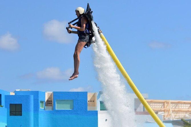 Super adrenaline Jetpack water activity in Cancun! - Authentic Experiences from Other Travelers