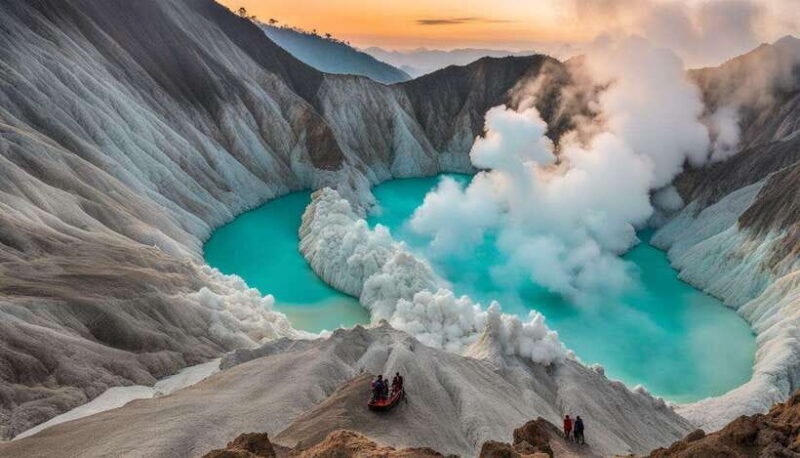 SURABAYA: 4 DAYS BROMO, IJEN CRATER , TUMPAK SEWU, RAFTING. - Key Points  