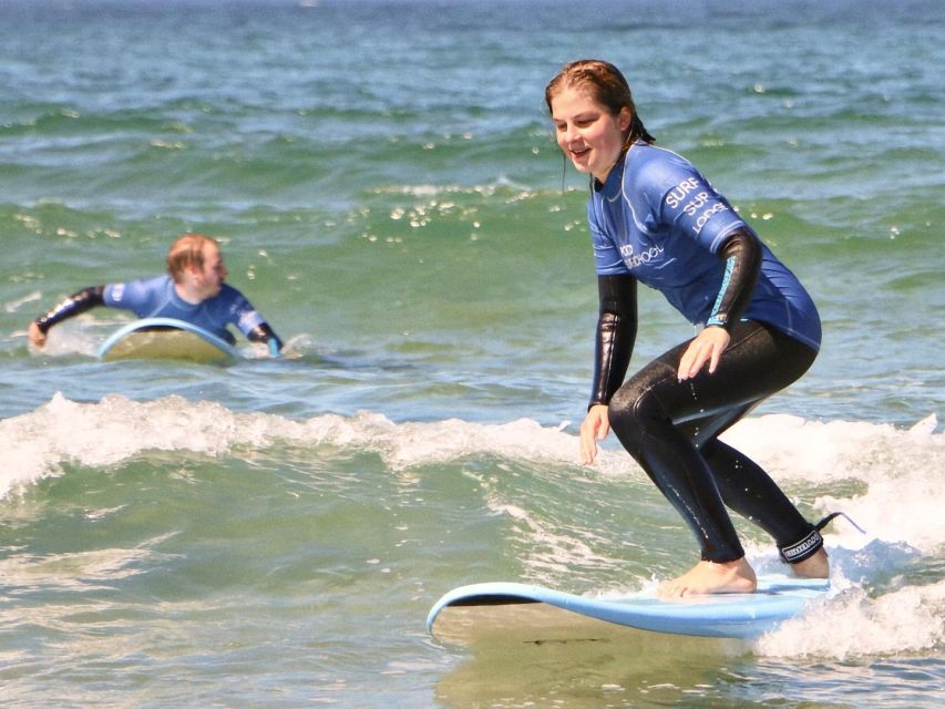 Surf Day at Porto Surf School 3h Surf Lesson With Shuttle - Course Description