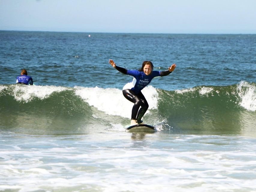 Surf Day at Porto Surf School 3h Surf Lesson With Shuttle - Booking Information