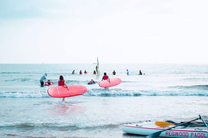 Surf Lesson on Valencia Beach - Meeting and End Point