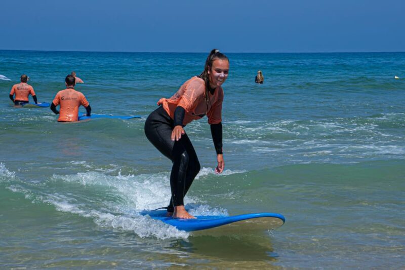 Surf Lesson Praia da Rocha - Group Size and Instructor Quality