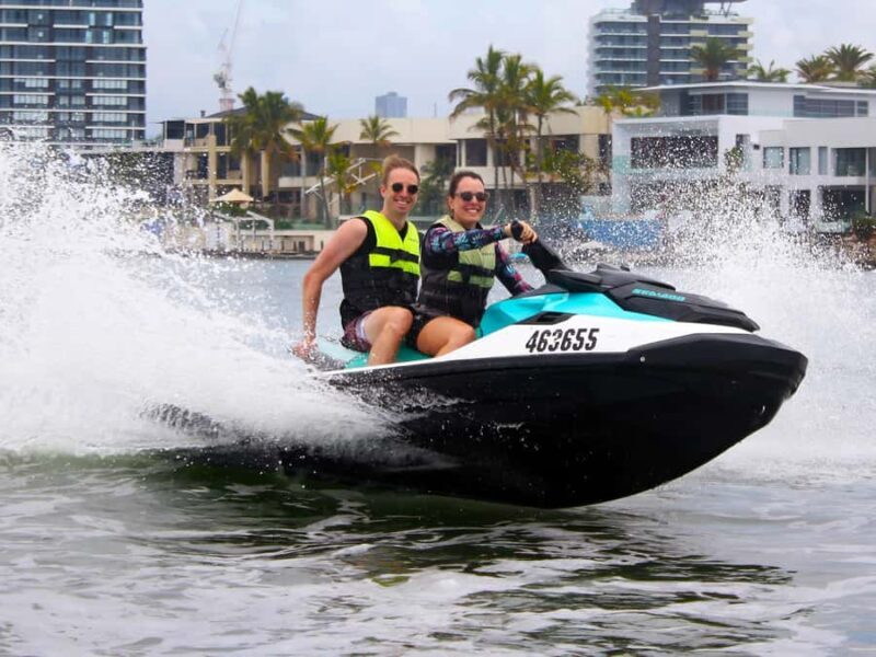Surfers Paradise: 2 Hour Tropical Island Jet Ski Tour - Key Points