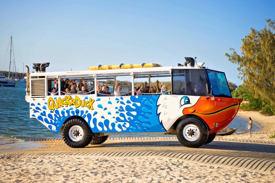 Surfers Paradise: Guided Gold Coast Amphibious Bus Tour - Tour Highlights